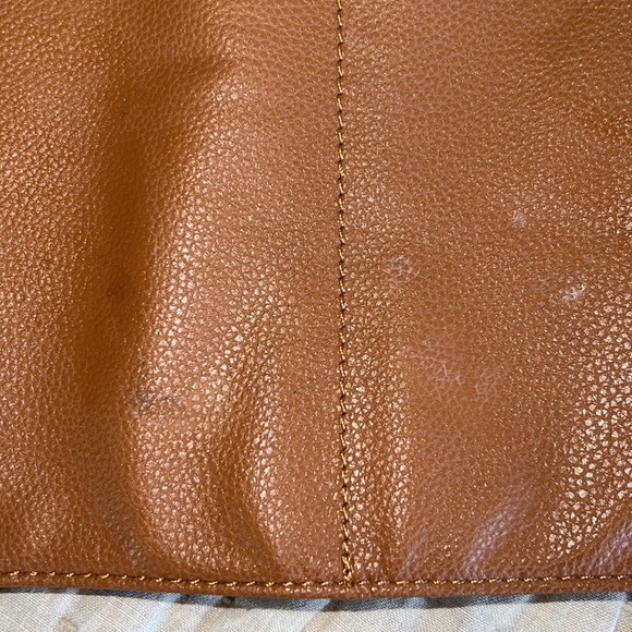 Fawn Design Brown pebbled leather Changing Clutch with changing pad - Picture 7 of 7